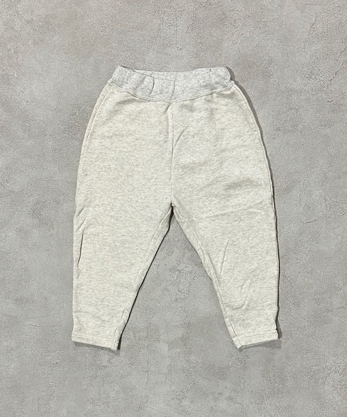 JIPPON(ジポン)の「ミニ裏毛サルエルパンツ/日本製(80~120cm)(その他パンツ・キッズ・ブルー/杢グレー/オフホワイト/ラベンダー/オレンジ/マスタード/ライトグリーン・80/90/95/100/110/120)」の16枚目の写真