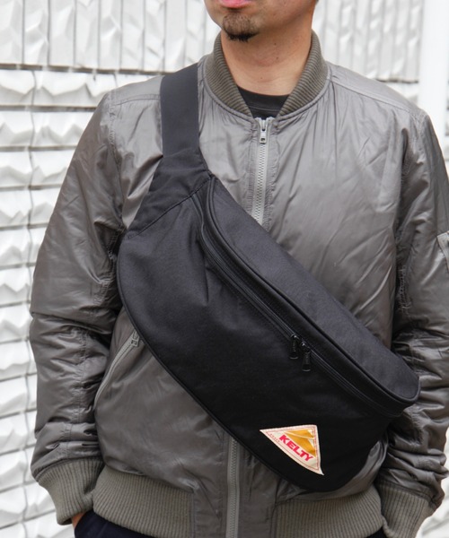 KELTY（ケルティ）の「【KELTY/ケルティ】ナイロンボディバッグ　ビッグファニー / BIG FANNY（ボディバッグ/ウエストポーチ・メンズ・ブラウン系その他/タン/オリーブ/ブラック/セージグリーン/モカ/ネイビー/ダークグレー/マスタード・FREE）」の16枚目の写真
