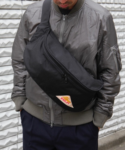 KELTY（ケルティ）の「【KELTY/ケルティ】ナイロンボディバッグ　ビッグファニー / BIG FANNY（ボディバッグ/ウエストポーチ・メンズ・ブラウン系その他/タン/オリーブ/ブラック/セージグリーン/モカ/ネイビー/ダークグレー/マスタード・FREE）」の17枚目の写真