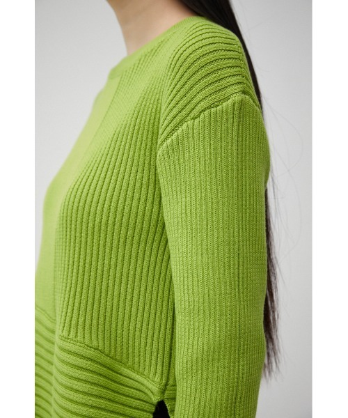 希少✨未使用級✨ENFOLD ペプラム アシンメトリー ニット ウール セーター for/c（フォーシー） ニット セーター 「新色追加」ペプラムニットプル