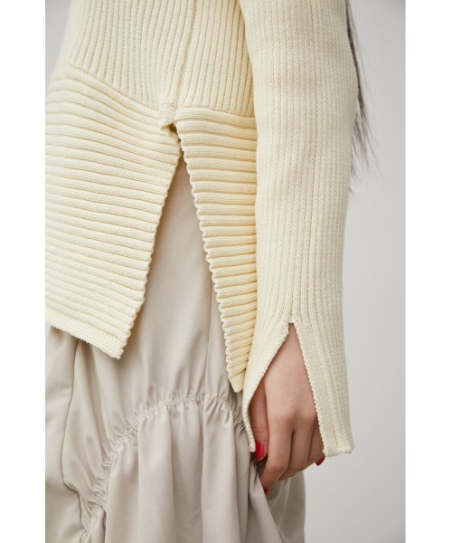 AZUL by moussy（アズールバイマウジー）の「ASYMMETRY PEPLUM