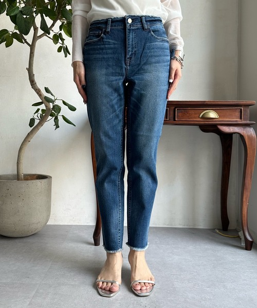 Healthy denim(ヘルシーデニム)の「【Healthy denim/ヘルシーデニム】 H.Salt(デニムパンツ・レディース・ブルー・23cm/25cm/24cm)」の12枚目の写真