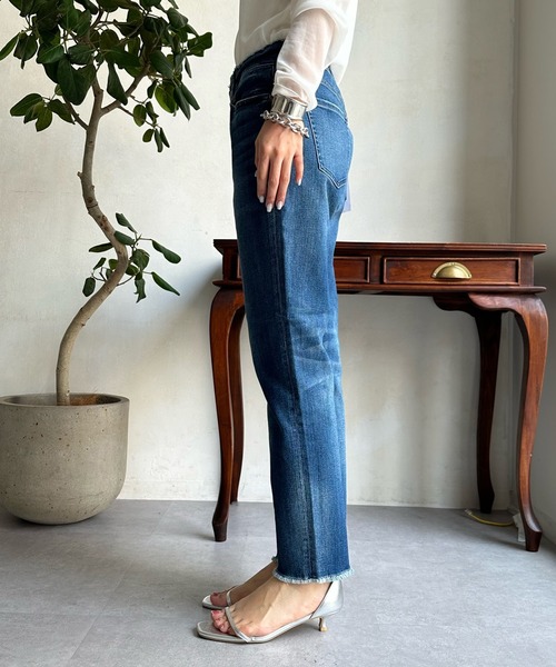 Healthy denim(ヘルシーデニム)の「【Healthy denim/ヘルシーデニム】 H.Salt(デニムパンツ・レディース・ブルー・23cm/25cm/24cm)」の13枚目の写真