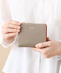 genten（ゲンテン）の「ピアチェーレ Lファスナー二つ折り財布（財布）」