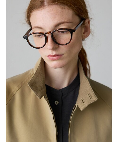 MidiUmi(ミディウミ)の「MidiUmi スイングトップ(ダウンジャケット/コート・レディース・ベージュ/ブラック・FREE)」の10枚目の写真