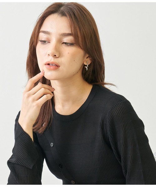 ANAP(アナップ)の「ニュアンスピアス(ピアス(両耳用)・レディース・シルバー/ゴールド・FREE)」の4枚目の写真