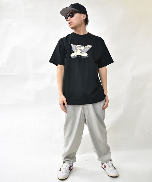 DOUBLE STEAL（ダブルスティール）の「エンジェル Tシャツ（Tシャツ/カットソー・メンズ・ライトベージュ/ブラック/ホワイト/ミント・LARGE/X-LARGE/XX-LARGE/MEDIUM）」の14枚目の写真