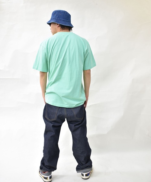 DOUBLE STEAL（ダブルスティール）の「エンジェル Tシャツ（Tシャツ/カットソー・メンズ・ライトベージュ/ブラック/ホワイト/ミント・LARGE/X-LARGE/XX-LARGE/MEDIUM）」の15枚目の写真