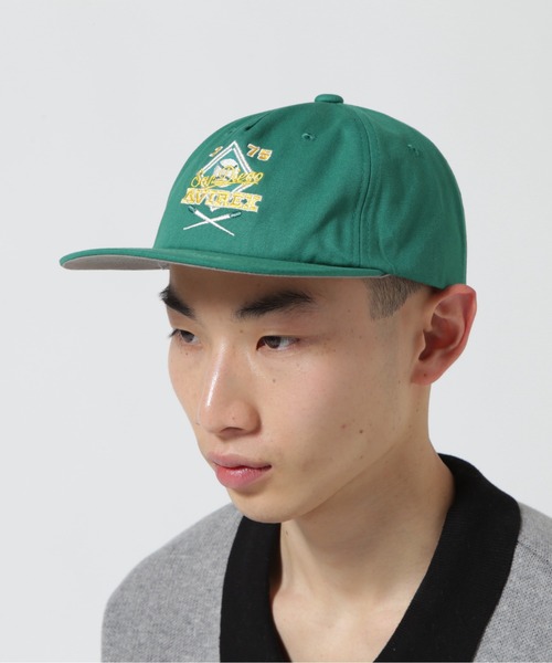 AVIREX（アヴィレックス）の「BASEBALL CAP / ベースボール キャップ / AVIREX / アヴィレックス（キャップ・メンズ・ブラック/ネイビー/グリーン・F）」の5枚目の写真