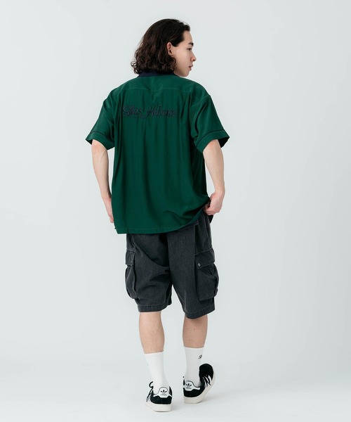 SILAS(サイラス)の「S/S BOWLING SHIRT(シャツ/ブラウス・メンズ・ブラック/ホワイト/グリーン・M/L/XL)」の17枚目の写真