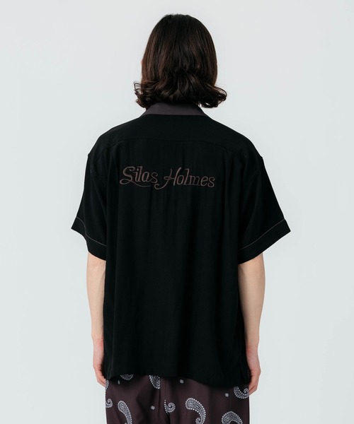 SILAS(サイラス)の「S/S BOWLING SHIRT(シャツ/ブラウス・メンズ・ブラック/ホワイト/グリーン・M/L/XL)」の19枚目の写真