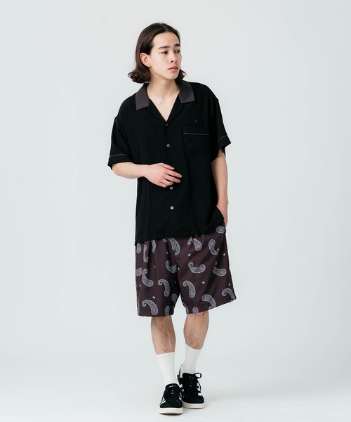 SILAS(サイラス)の「S/S BOWLING SHIRT(シャツ/ブラウス・メンズ・ブラック/ホワイト/グリーン・M/L/XL)」の20枚目の写真