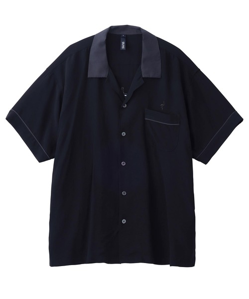 SILAS(サイラス)の「S/S BOWLING SHIRT(シャツ/ブラウス・メンズ・ブラック/ホワイト/グリーン・M/L/XL)」の4枚目の写真