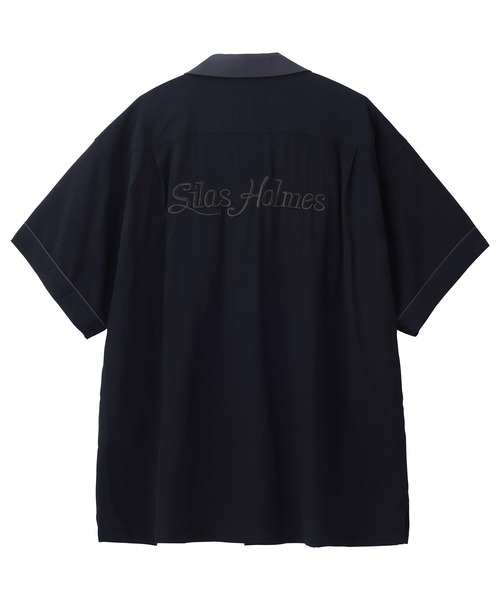 SILAS(サイラス)の「S/S BOWLING SHIRT(シャツ/ブラウス・メンズ・ブラック/ホワイト/グリーン・M/L/XL)」の5枚目の写真