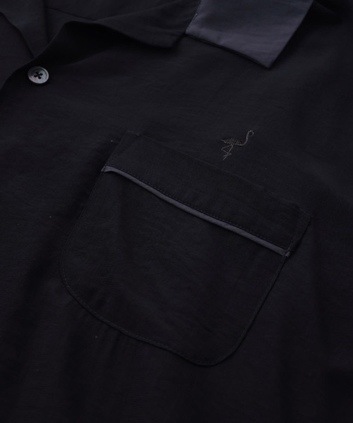 SILAS(サイラス)の「S/S BOWLING SHIRT(シャツ/ブラウス・メンズ・ブラック/ホワイト/グリーン・M/L/XL)」の8枚目の写真