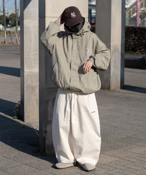 Perushu（ペルーシュ）の「ワイドバルーンパンツ（その他パンツ・メンズ・オレンジ/その他/ブラウン/アイボリー・LARGE/MEDIUM/SMALL）」の16枚目の写真