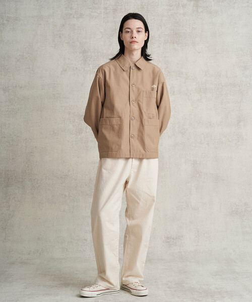 DANTON（ダントン）の「WOMEN'S T/C POPLIN COVERALLS（カバーオール