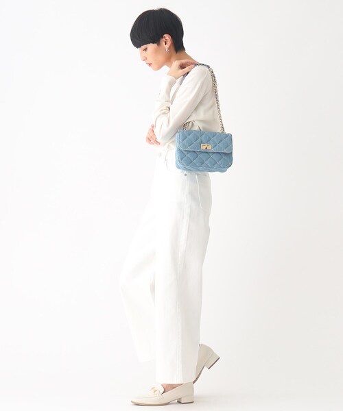 OPAQUE.CLIP（オペークドットクリップ）の「◆キルティングチェーンミニショルダーバッグ【2WAY】（ショルダーバッグ・レディース・ブラック系1/ブルー系5/ブラック・00）」の15枚目の写真