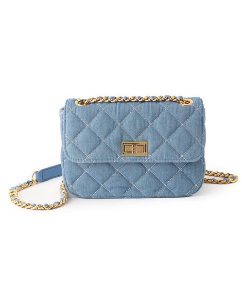 OPAQUE.CLIP（オペークドットクリップ）の「◆キルティングチェーンミニショルダーバッグ【2WAY】（ショルダーバッグ・レディース・ブラック系1/ブルー系5/ブラック・00）」の18枚目の写真