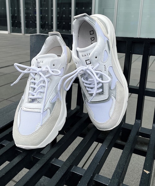 D.A.T.E.（デイト）の「【D.A.T.E.】FUGA COCO WHITE（スニーカー