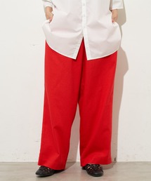 リネンミックスイージーパンツ