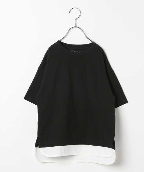 GLOBAL WORK（グローバルワーク）の「ヘビロッTEEレイヤード半袖/162593（Tシャツ/カットソー・キッズ・ホワイト/ブラック/ブルー系その他/ベージュ系その他/カーキ/ブルー・140cm/130cm/160cm/110cm/100cm/150cm/120cm）」の18枚目の写真