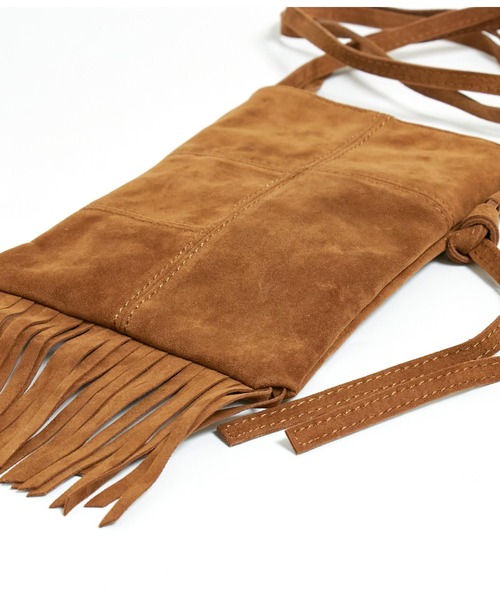 anap mimpi（アナップミンピ）の「フリンジミニショルダーバック（ショルダーバッグ・レディース・キャメル/ベージュ・FREE）」の9枚目の写真