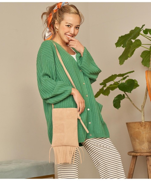 anap mimpi（アナップミンピ）の「フリンジミニショルダーバック（ショルダーバッグ・レディース・キャメル/ベージュ・FREE）」の15枚目の写真