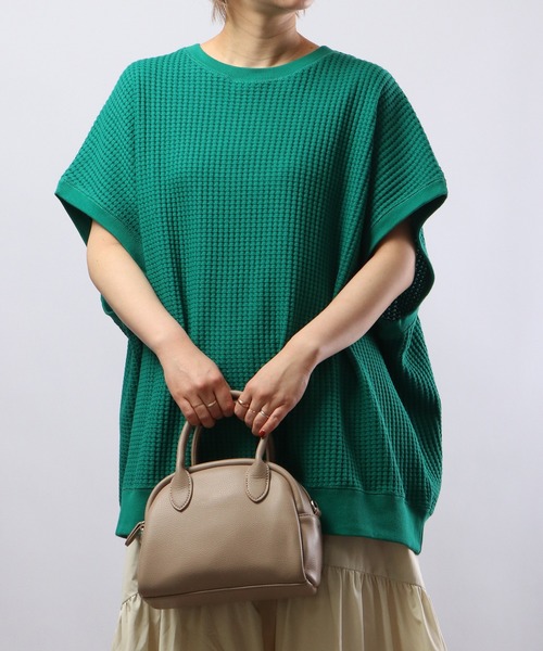 FUNALIVE（ファンアライブ）の「ビッグワッフルBIGベスト（ベスト・メンズ・アイボリー/ブラック/ブルー/グリーン/チャコール/イエロー・M/L）」の9枚目の写真