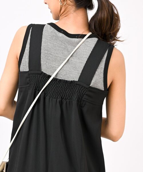 rps（アールピーエス）の「ワイドサロペット（サロペット/オーバーオール・レディース・アイボリー/ネイビー/ブラック・フリー）」の19枚目の写真