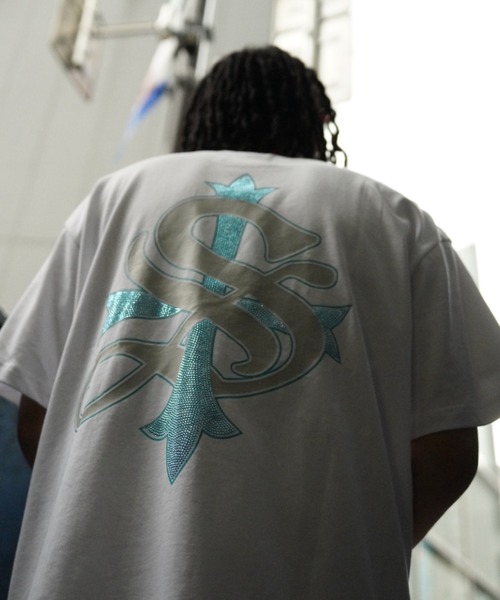 supplierサプライヤー1回だけ着用超美品希少デザイン！ SUPPLIER（サプライヤー）の「SUPPLIER/サプライヤー/別注CROSS TEE