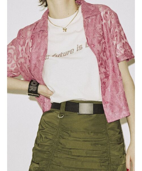 jouetie（ジュエティ）の「ヴィンテージライクレースブラウス