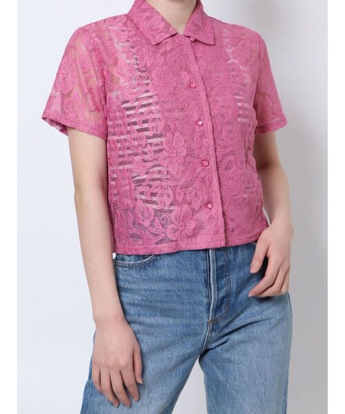 jouetie（ジュエティ）の「ヴィンテージライクレースブラウス