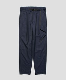 【UJOH HOMME / ウジョーオム】Tape Belt Slim Tapered Pants/テープベルトスリムテーパードパンツ