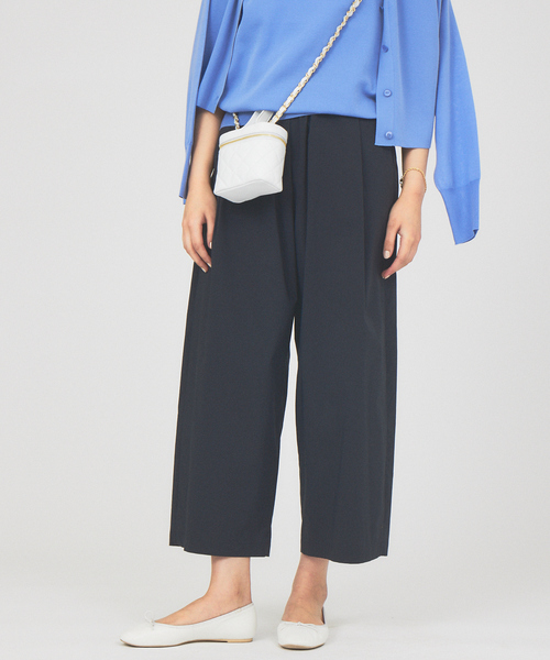 Rouge vif(ルージュヴィフ)の「イージーワイドパンツ(その他パンツ・レディース・グリーン/ピンク/ネイビー/ブラック/ブラウン・36/38)」の5枚目の写真