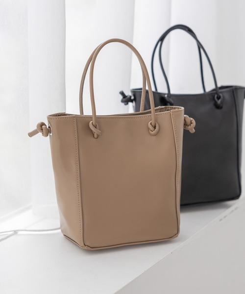 LAKOLE（ラコレ）の「ノットミニトートショルダーバッグ / 962946（ショルダーバッグ・レディース・アイボリー/ブラック/ベージュ/ブルー・FREE）」の12枚目の写真