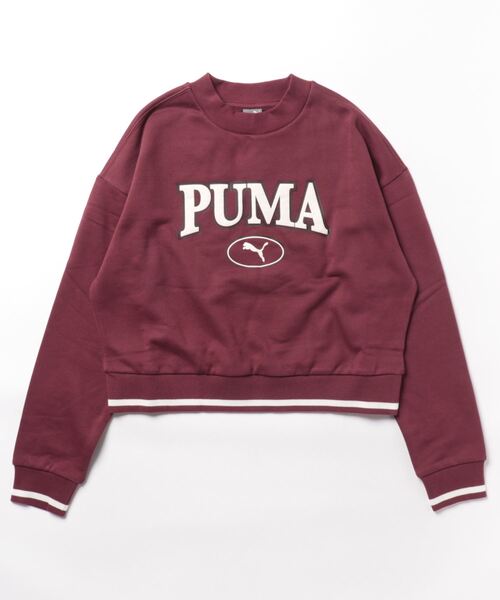 PUMA(プーマ)の「PUMA プーマ ウィメンズ PUMA SQUAD クルースウェット(スウェット・レディース・ライトグレー/レッド系その他・LARGE/X-LARGE/MEDIUM/SMALL)」の10枚目の写真