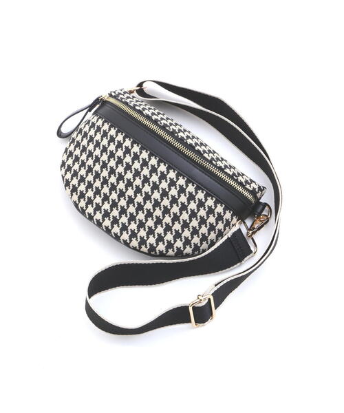 FREE'S MART（フリーズマート）の「◆ボディバッグ（ボディバッグ/ウエストポーチ・レディース・ホワイト/ブラック/ブラック系その他・ﾌﾘ-）」の21枚目の写真