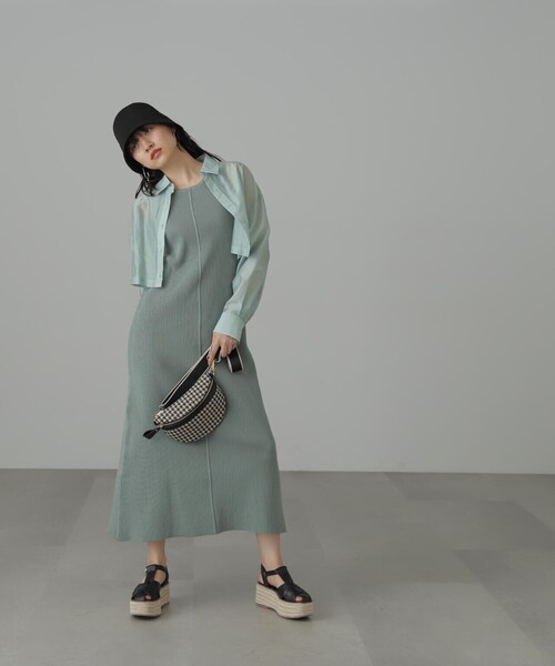 FREE'S MART（フリーズマート）の「◆ボディバッグ（ボディバッグ/ウエストポーチ・レディース・ホワイト/ブラック/ブラック系その他・ﾌﾘ-）」の19枚目の写真