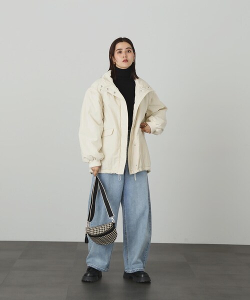 FREE'S MART（フリーズマート）の「◆ボディバッグ（ボディバッグ/ウエストポーチ・レディース・ホワイト/ブラック/ブラック系その他・ﾌﾘ-）」の16枚目の写真