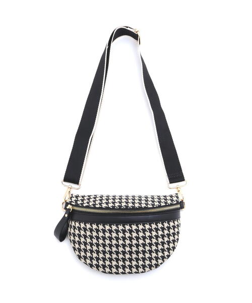 FREE'S MART（フリーズマート）の「◆ボディバッグ（ボディバッグ/ウエストポーチ・レディース・ホワイト/ブラック/ブラック系その他・ﾌﾘ-）」の12枚目の写真