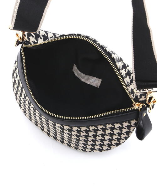 FREE'S MART（フリーズマート）の「◆ボディバッグ（ボディバッグ/ウエストポーチ・レディース・ホワイト/ブラック/ブラック系その他・ﾌﾘ-）」の9枚目の写真