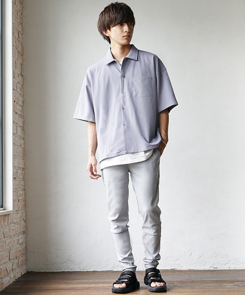 MinoriTY(マイノリティ)の「【MinoriTY】穿いて驚く超快適イージースキニーパンツ ストレッチパンツ テーパードパンツ メンズ 夏服(その他パンツ・メンズ・ブラック/チャコールグレー/ベージュ/ブルー/グレー・L/M/XL)」の13枚目の写真