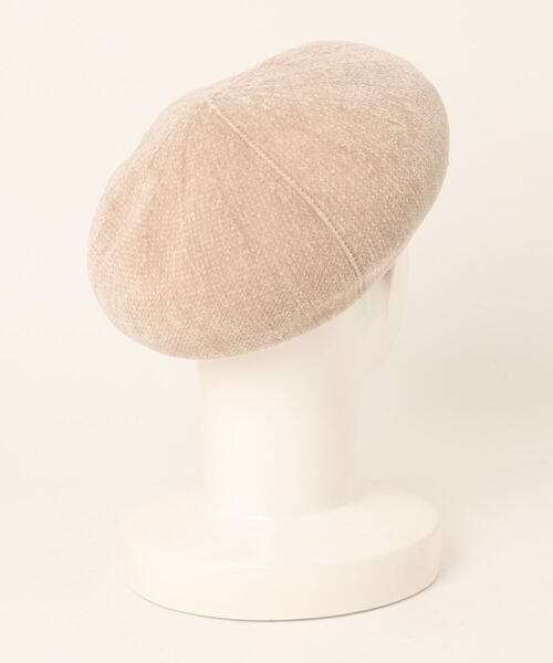 チチカカ（チチカカ）の「モールヤーンベレー帽（ハンチング/ベレー帽・レディース・ベージュ/オレンジ/チャコールグレー/ダークグリーン/イエロー/パープル・FREE）」の20枚目の写真