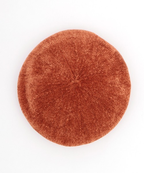 チチカカ（チチカカ）の「モールヤーンベレー帽（ハンチング/ベレー帽・レディース・ベージュ/オレンジ/チャコールグレー/ダークグリーン/イエロー/パープル・FREE）」の14枚目の写真