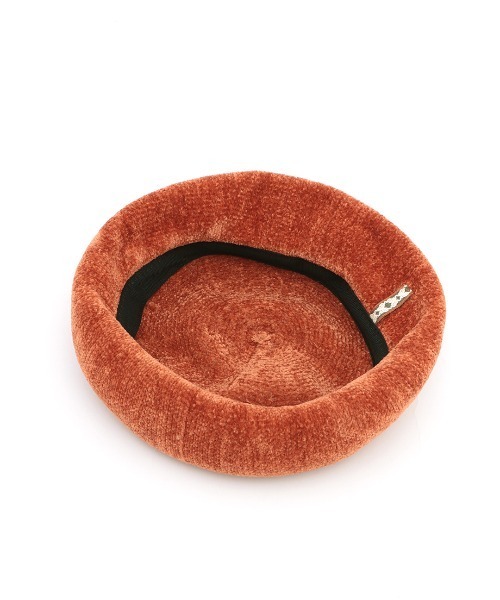 チチカカ（チチカカ）の「モールヤーンベレー帽（ハンチング/ベレー帽・レディース・ベージュ/オレンジ/チャコールグレー/ダークグリーン/イエロー/パープル・FREE）」の15枚目の写真