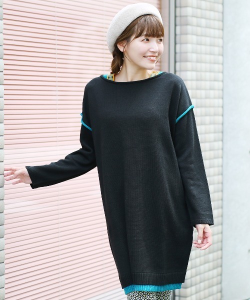 チチカカ（チチカカ）の「モールヤーンベレー帽（ハンチング/ベレー帽・レディース・ベージュ/オレンジ/チャコールグレー/ダークグリーン/イエロー/パープル・FREE）」の8枚目の写真