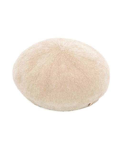 チチカカ（チチカカ）の「モールヤーンベレー帽（ハンチング/ベレー帽・レディース・ベージュ/オレンジ/チャコールグレー/ダークグリーン/イエロー/パープル・FREE）」の11枚目の写真