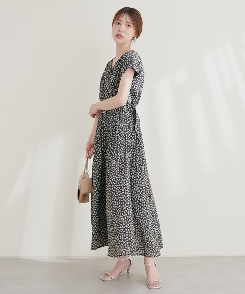 カシュクール2WAYプリーツワンピース