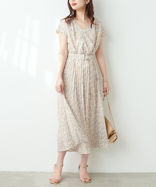 カシュクール2WAYプリーツワンピース